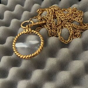 Chanel Gold loop  Necklace